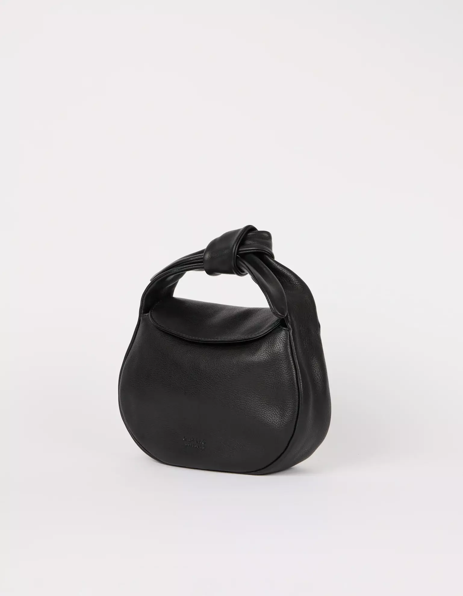 O MY BAG Coco Crossaint Black Soft Grain Leather Bag Handtasche Leder schwarz